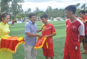 Khai mạc giải Bóng đá thanh niên 11 người TP.Tam Kỳ 2019